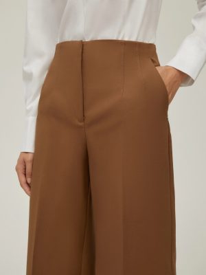 Wide-Fit Fleece Pants - Vanilla