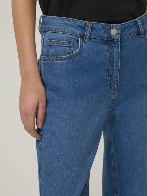 Midnight Azure Slim Flare Jeans