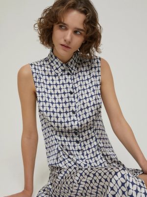 Midnight Floral Reverse-Pleat Satin Dress