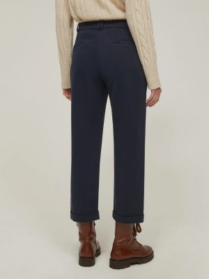 Emerald Botanical Printed Satin Wide-Leg Trousers