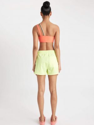 Electric Neon Textured Swim Shorts