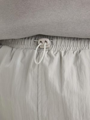 Slate Parachute A-Line Maxi Skirt