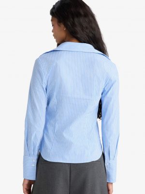Azure Linear Slim-Fit Striped Shirt