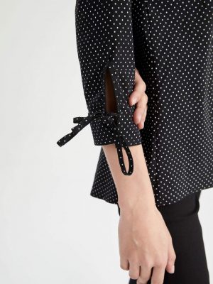 Midnight Bengal Patterned Resort Shirt