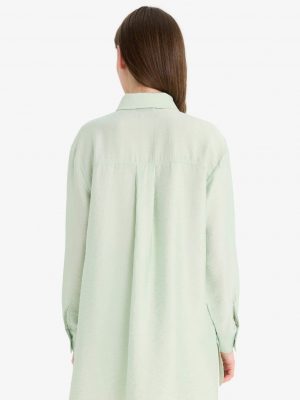 Frosted Mint Modest Shirt Tunic