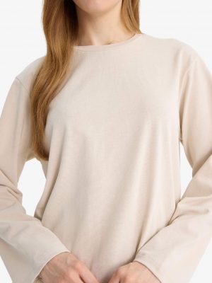 Desert Stone Crew Neck Architectural Tunic