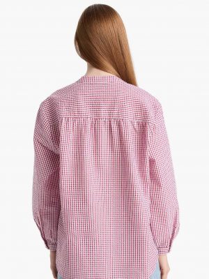 Midnight Bordeaux Woven Tunic